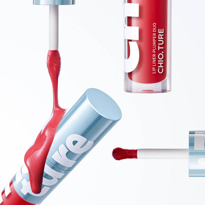 CHIOTURE Dual-Ended Lip Plumper Duo – Pink Flare 01