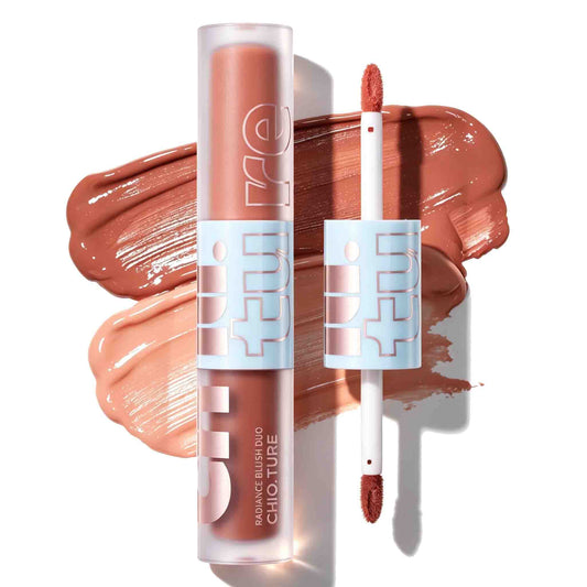 CHIOTURE Radiance Blush Duo – Nude Aura