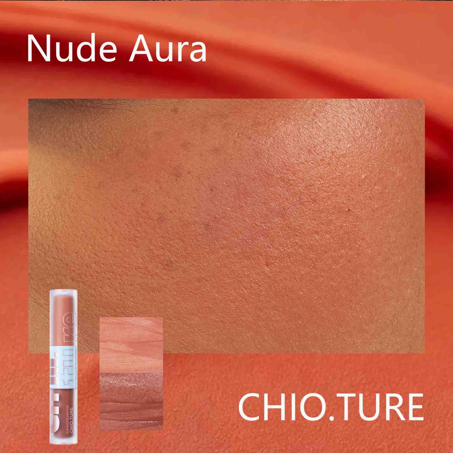 CHIOTURE Radiance Blush Duo – Nude Aura