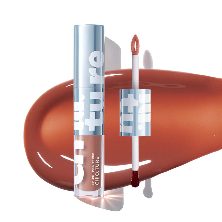 CHIOTURE Dual-Ended Lip Plumper Duo – Latte Mellow 04
